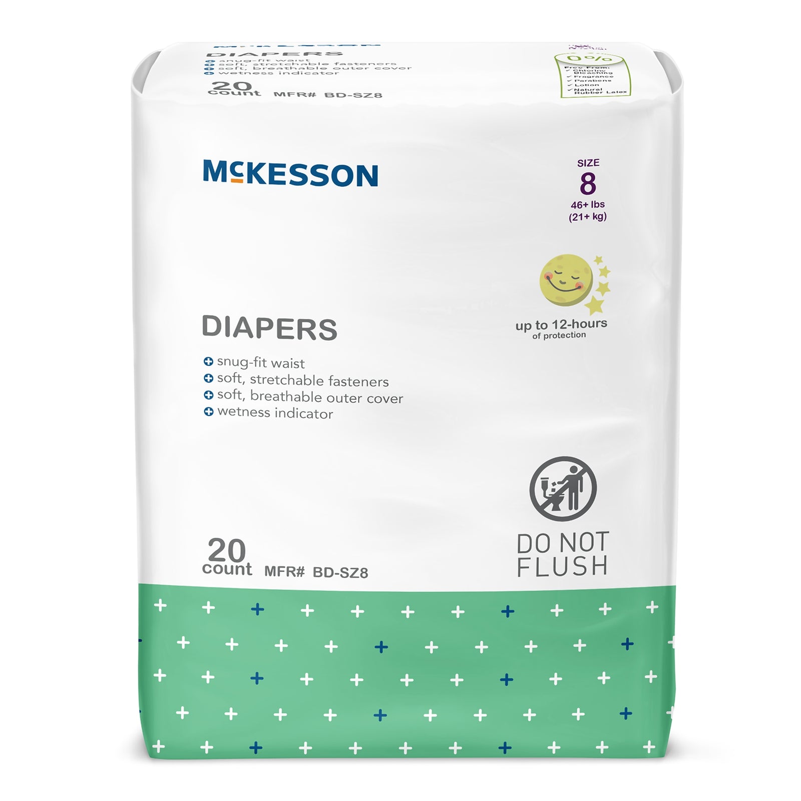 McKesson Baby Diaper Size 8