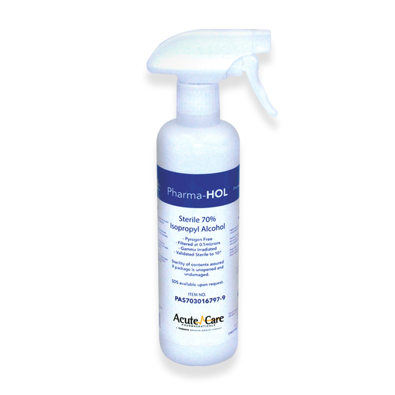 Pharma-Hol™ Alcohol Based Surface Disinfectant Cleaner 16 oz Trigger Spray