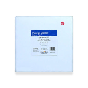 Pharma-Wipe™ Sterile Cleanroom Wipes 9x9 Inch