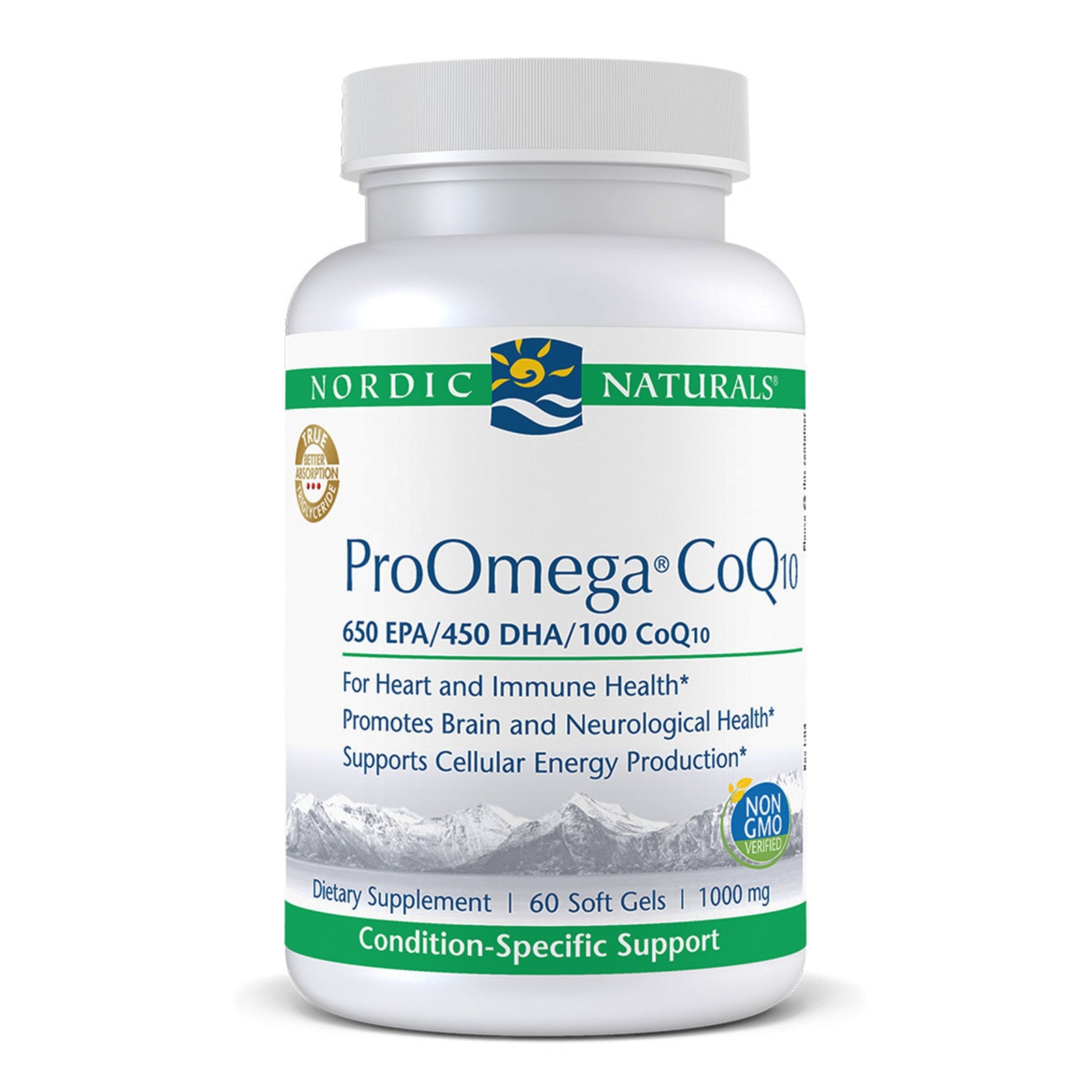 ProOmega CoQ10 Ubiquinone 100 mg Softgels