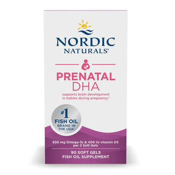 Nordic Naturals Prenatal DHA with Vitamin D3 Softgels