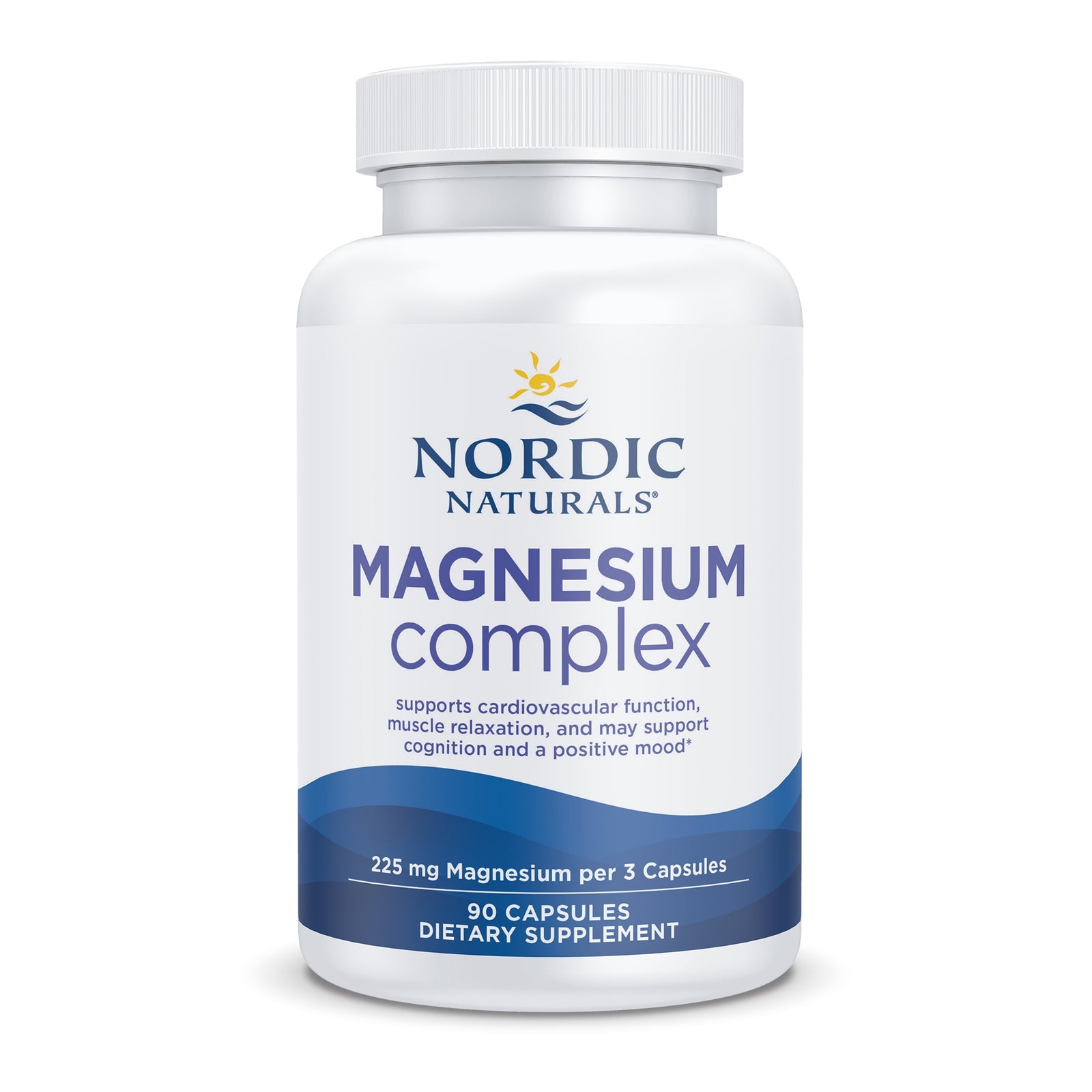 Nordic Naturals Magnesium Complex 225 mg Capsules