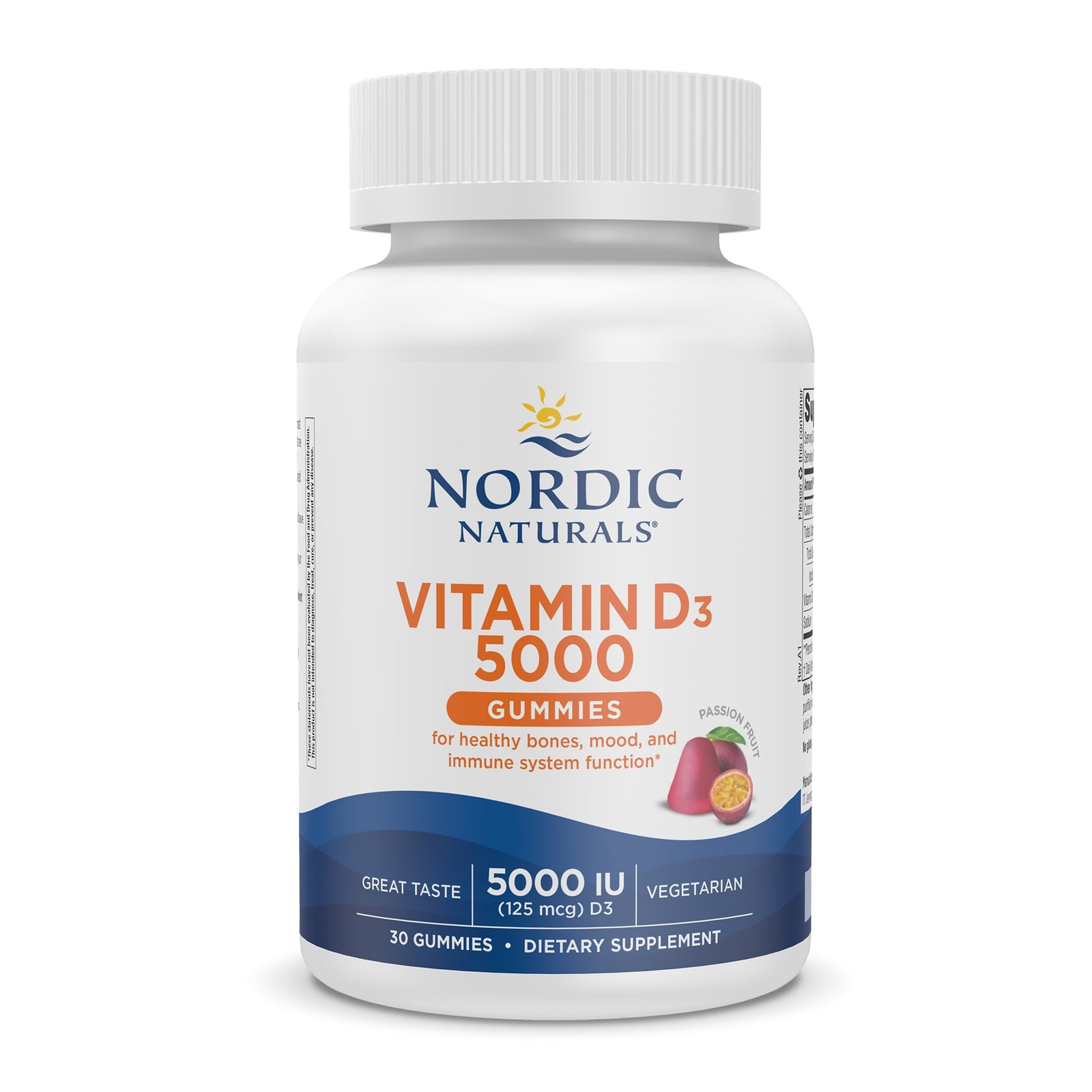 Nordic Naturals Vitamin D3 5000 IU Gummies