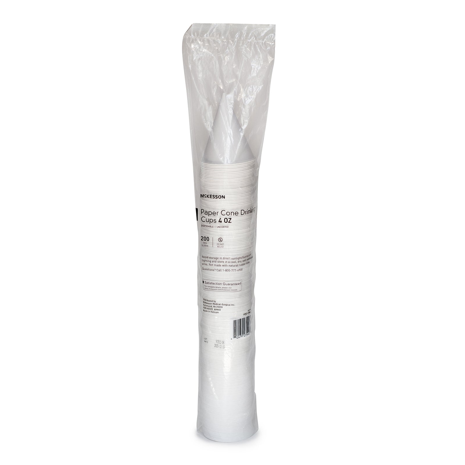 McKesson MedSurg Cone Paper Cup, 4 oz