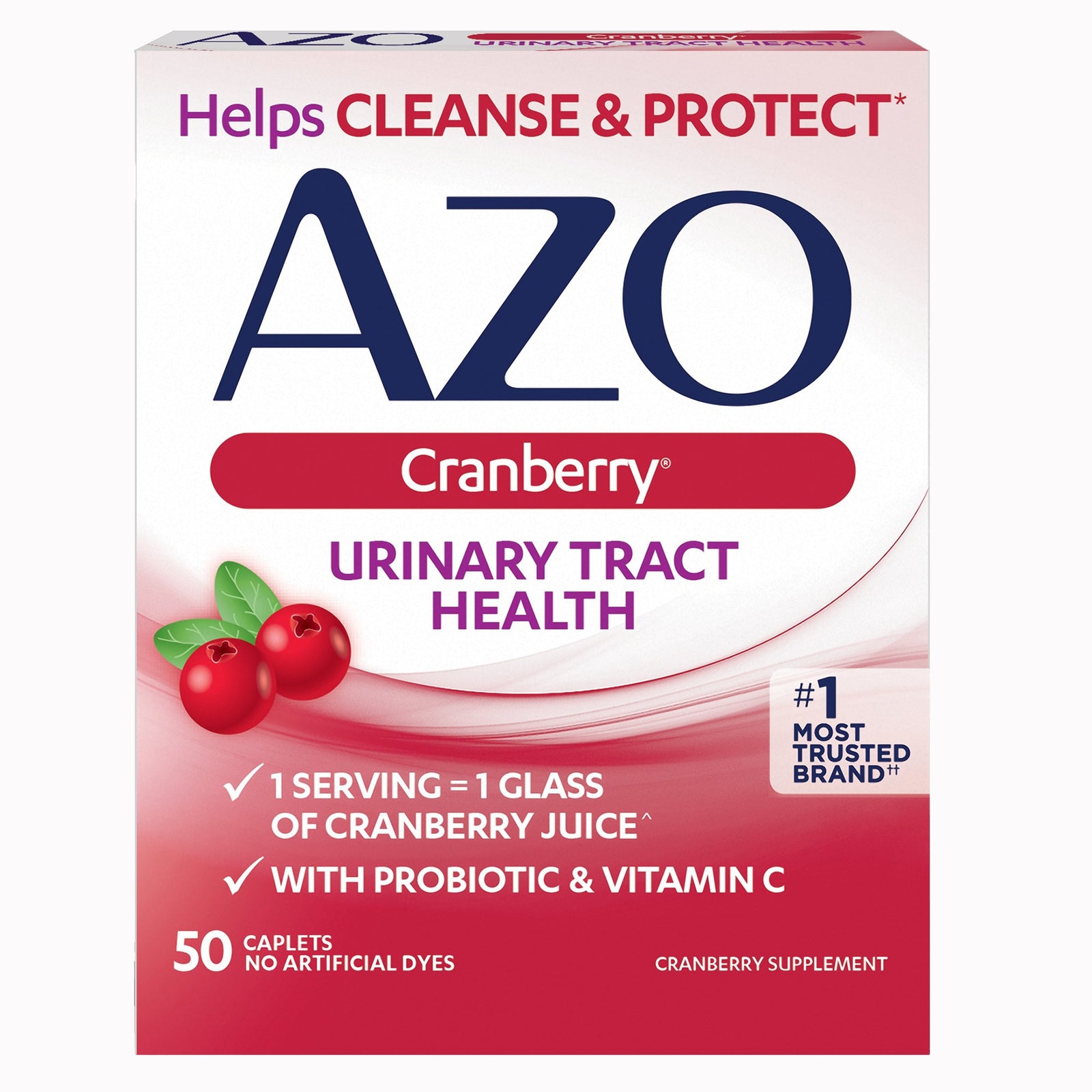 AZO® Cranberry Urinary Tract Health Dietary Supplement Tablets