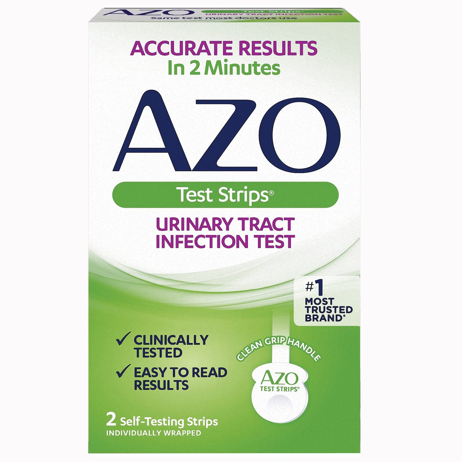 AZO Test Strips Urinary Tract Infection Detection Test Kit