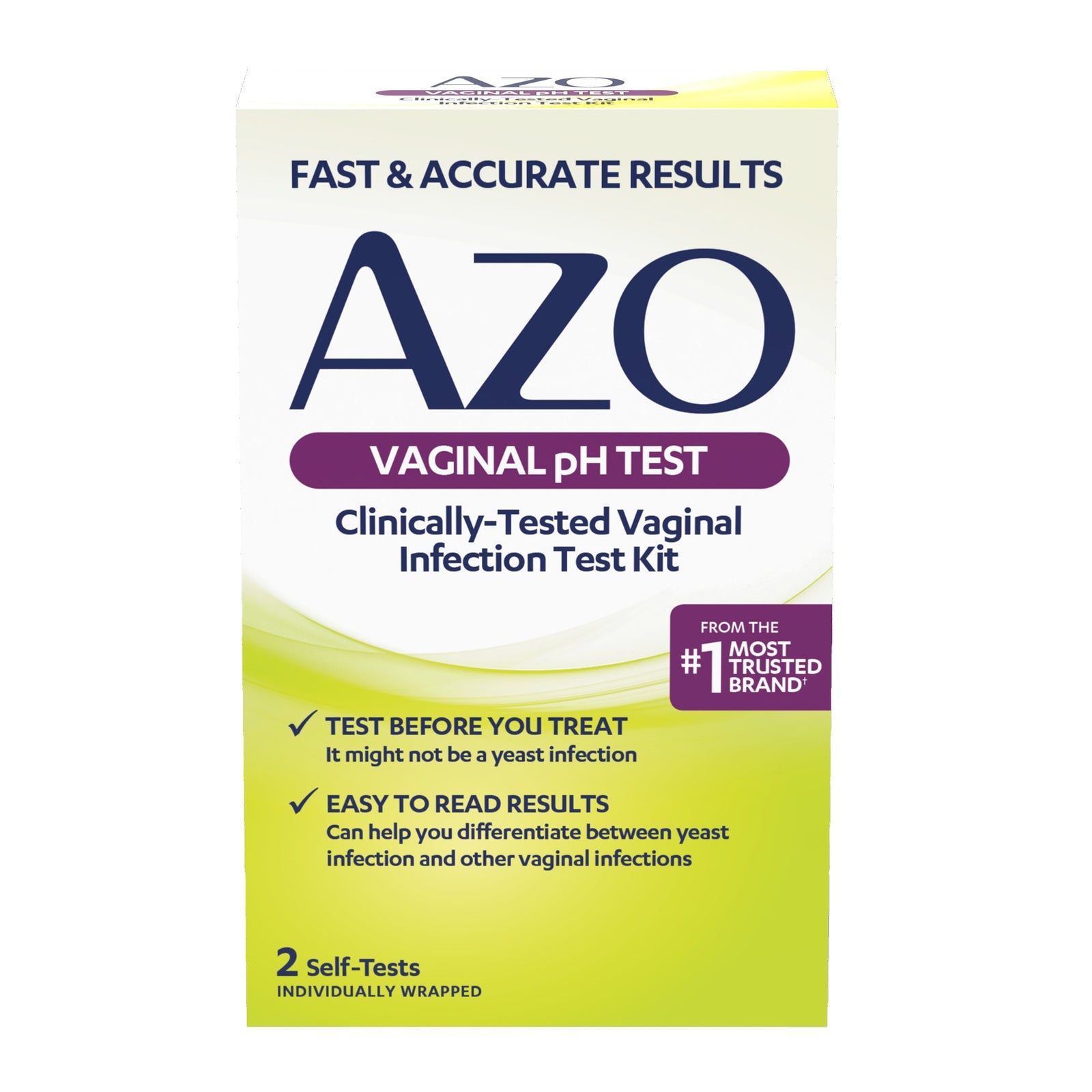 AZO® Vaginal pH Test Kit - 2 Tests