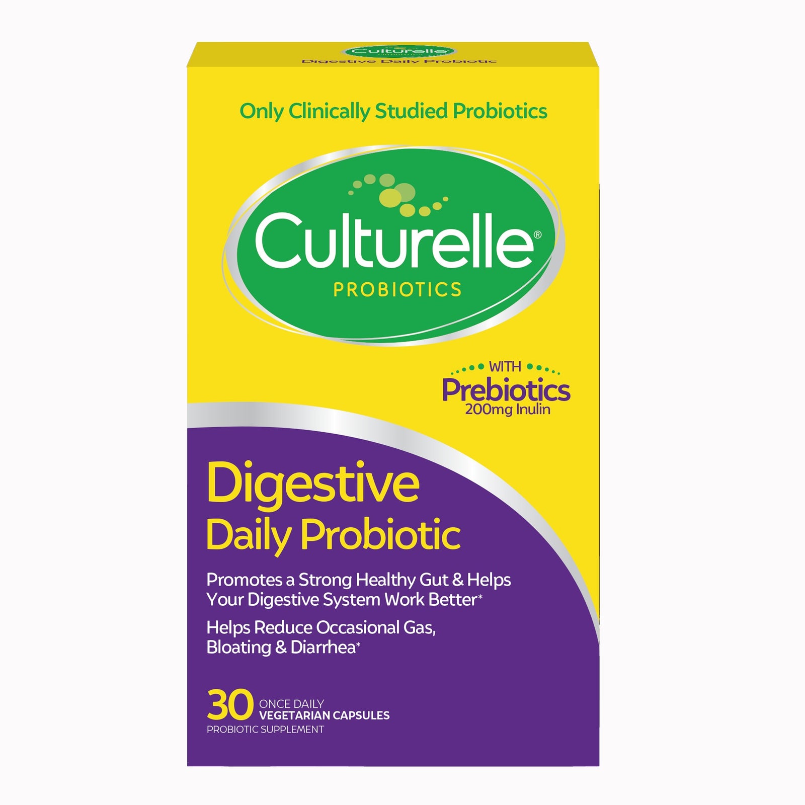 Culturelle Probiotic Dietary Supplement Capsules