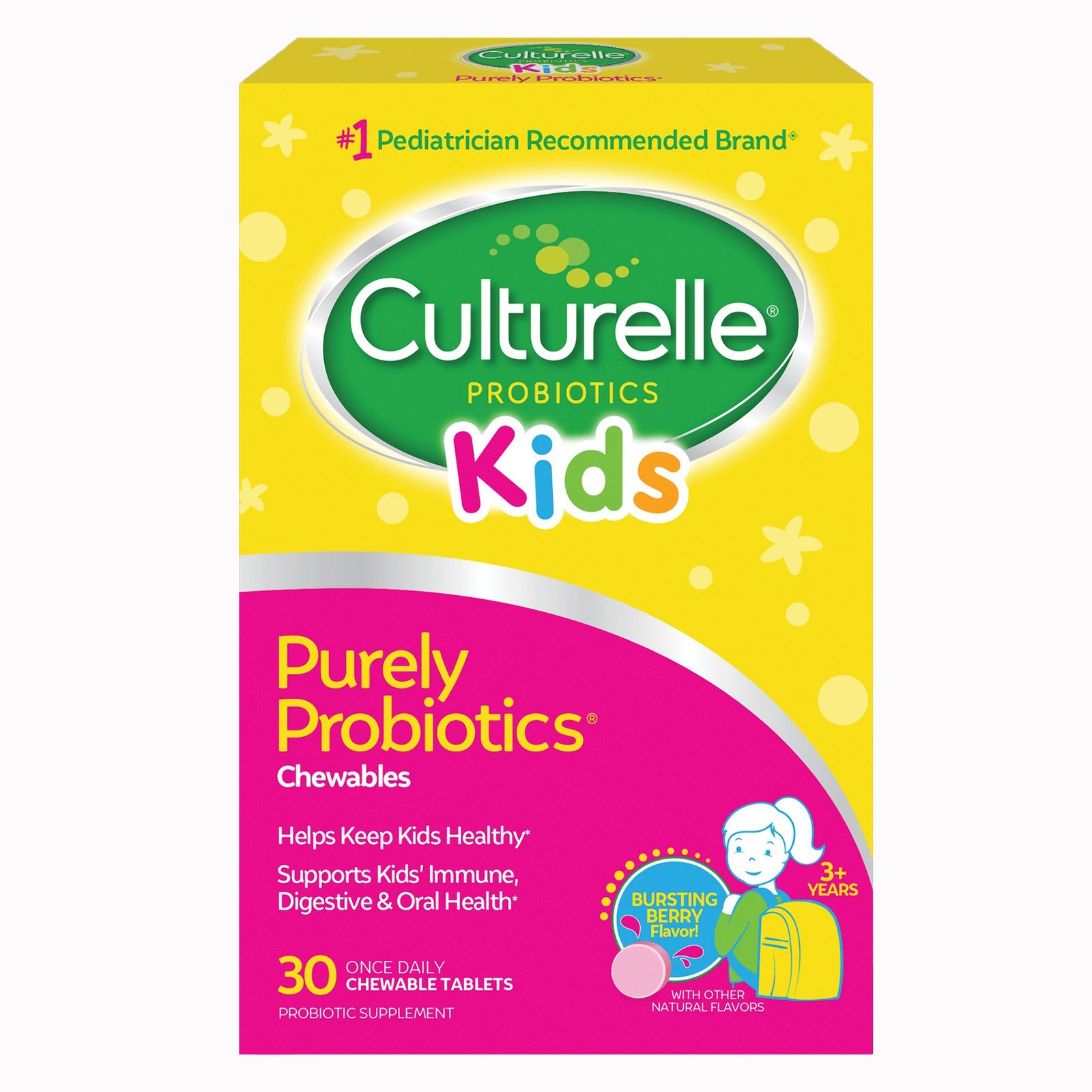 Culturelle Kids Chewable Probiotic Dietary Supplement