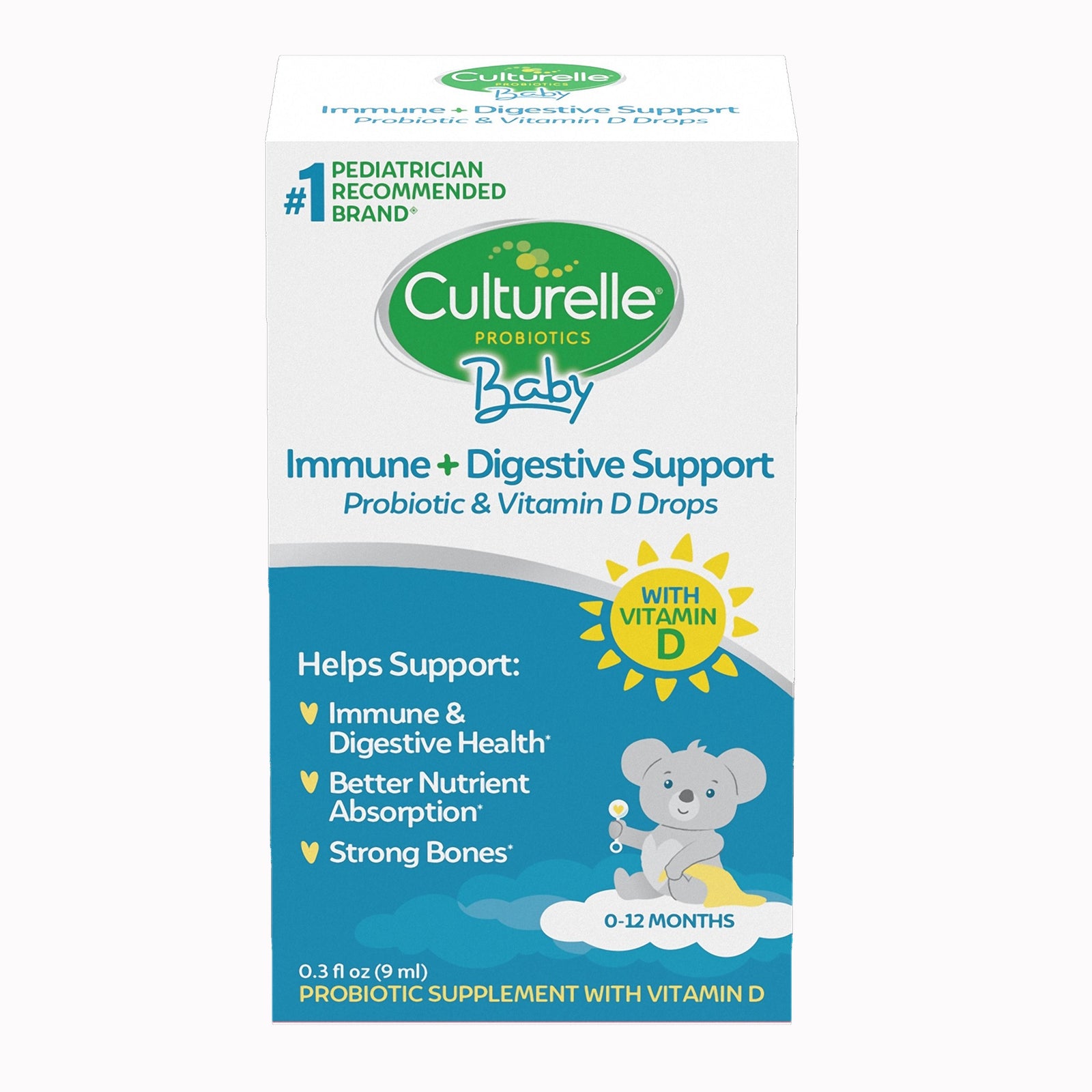 Culturelle Pediatric Probiotic Dietary Supplement Oral Drops