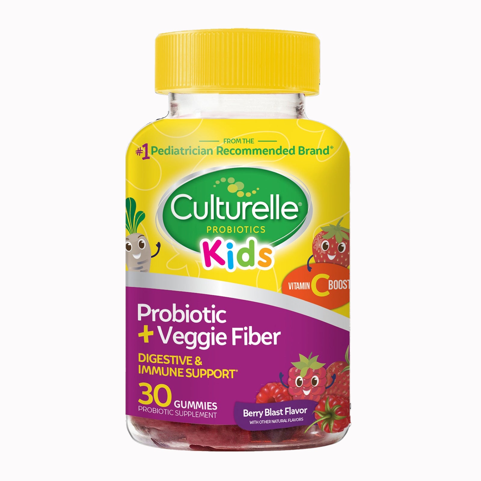 Culturelle® Pediatric Prebiotic/Probiotic Dietary Supplement Gummies