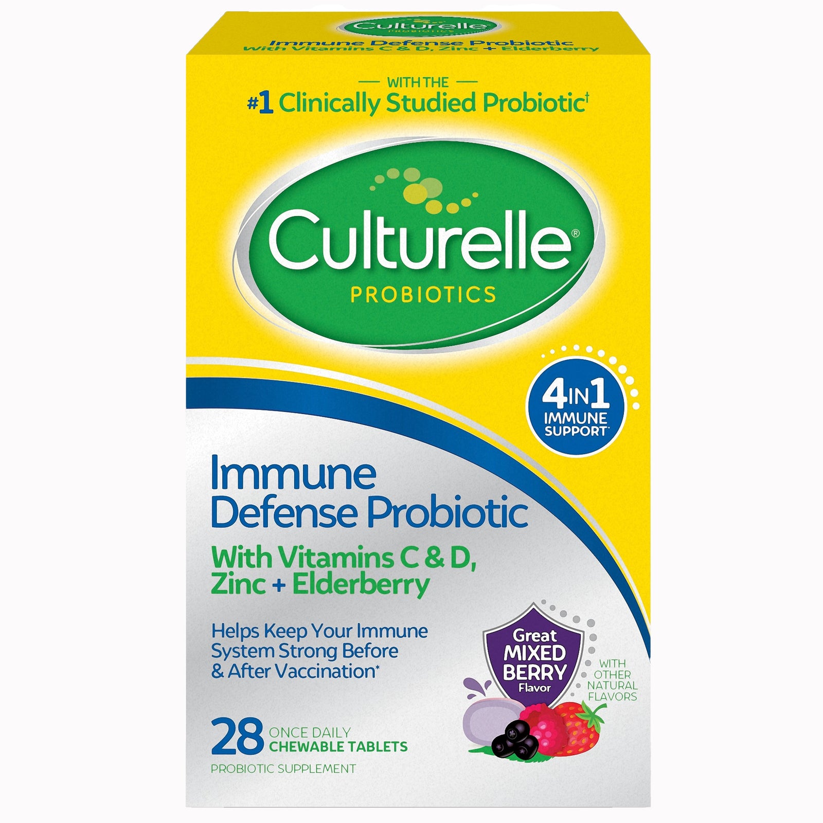 Culturelle Probiotic Chewable Tablets