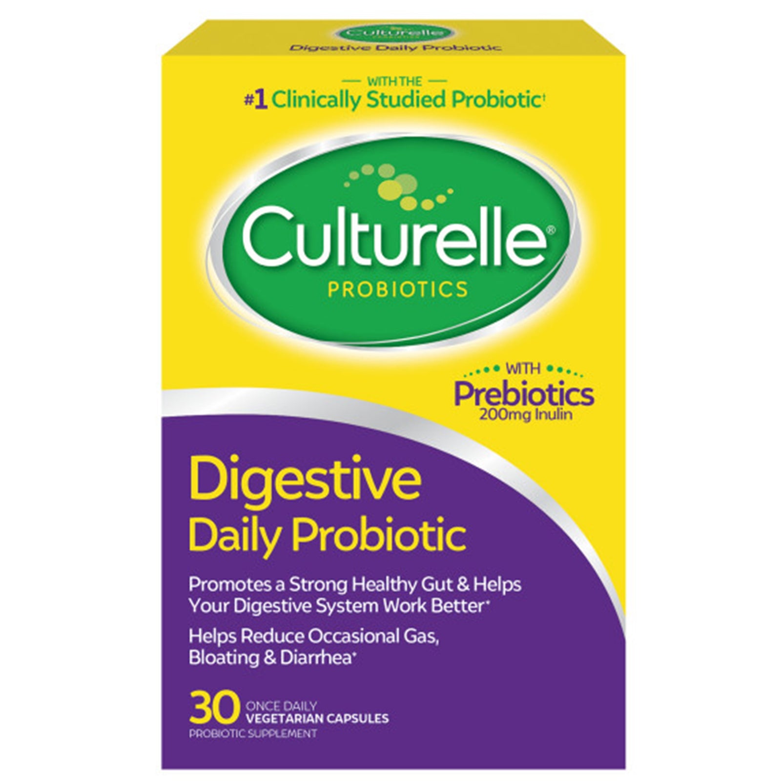 Culturelle Probiotic Dietary Supplement Capsules