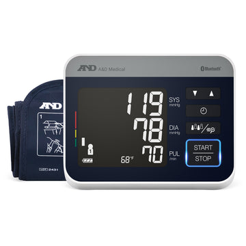 AND Automatic Digital Blood Pressure Monitor with Wide Cuff (22-42 cm)