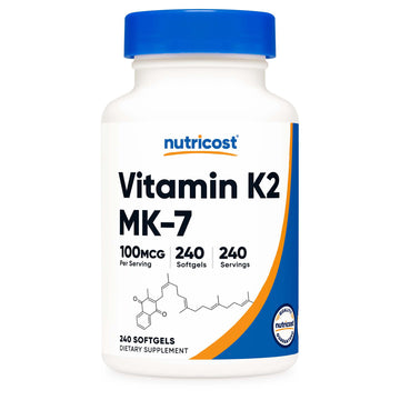 Nutricost Vitamin K2 MK-7 100 mcg Softgels