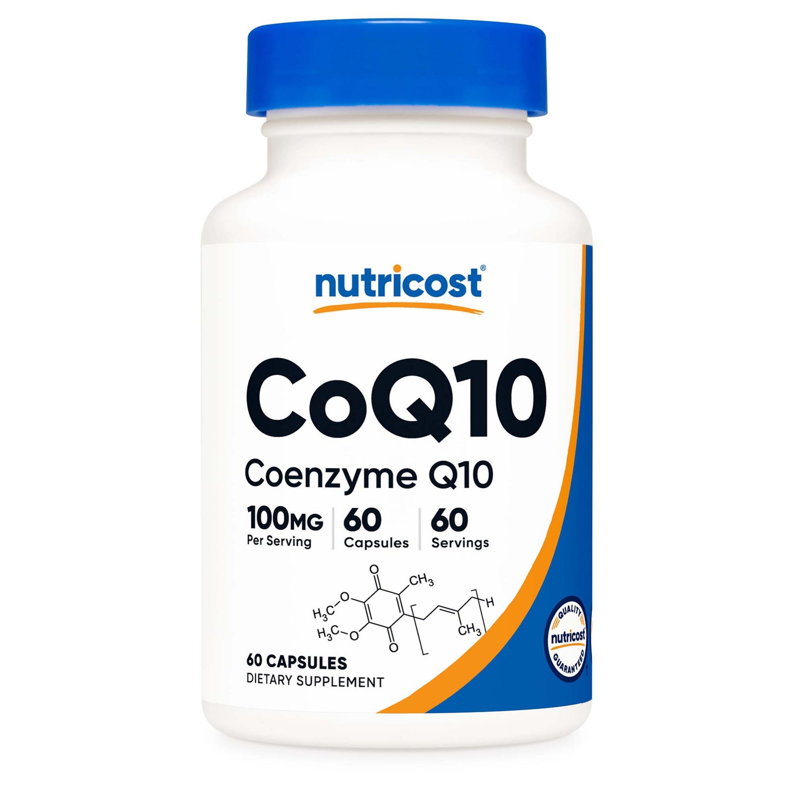 nutricost® COQ10 100 mg Dietary Supplement Capsules