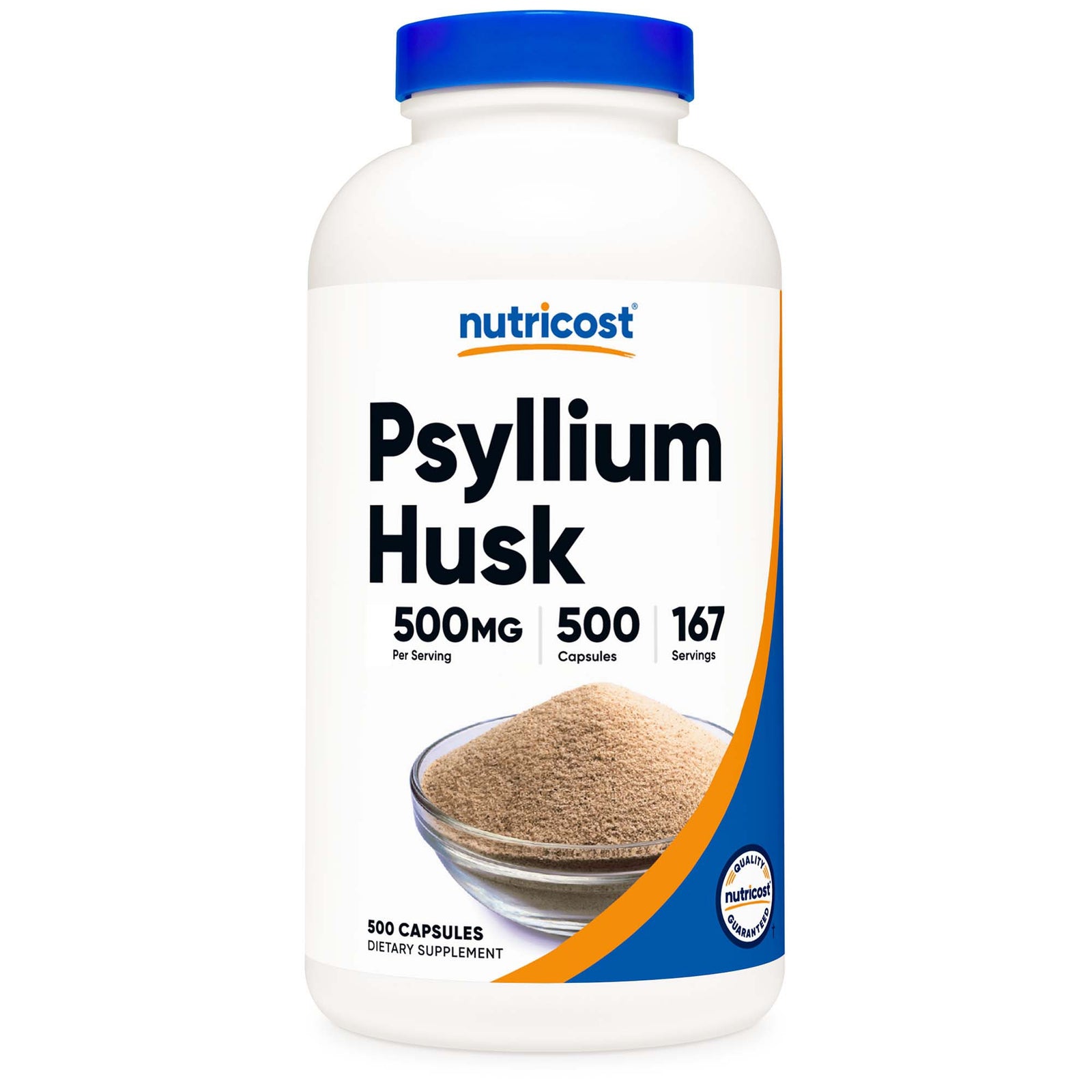 nutricost® Psyllium Husk 500 mg Capsules