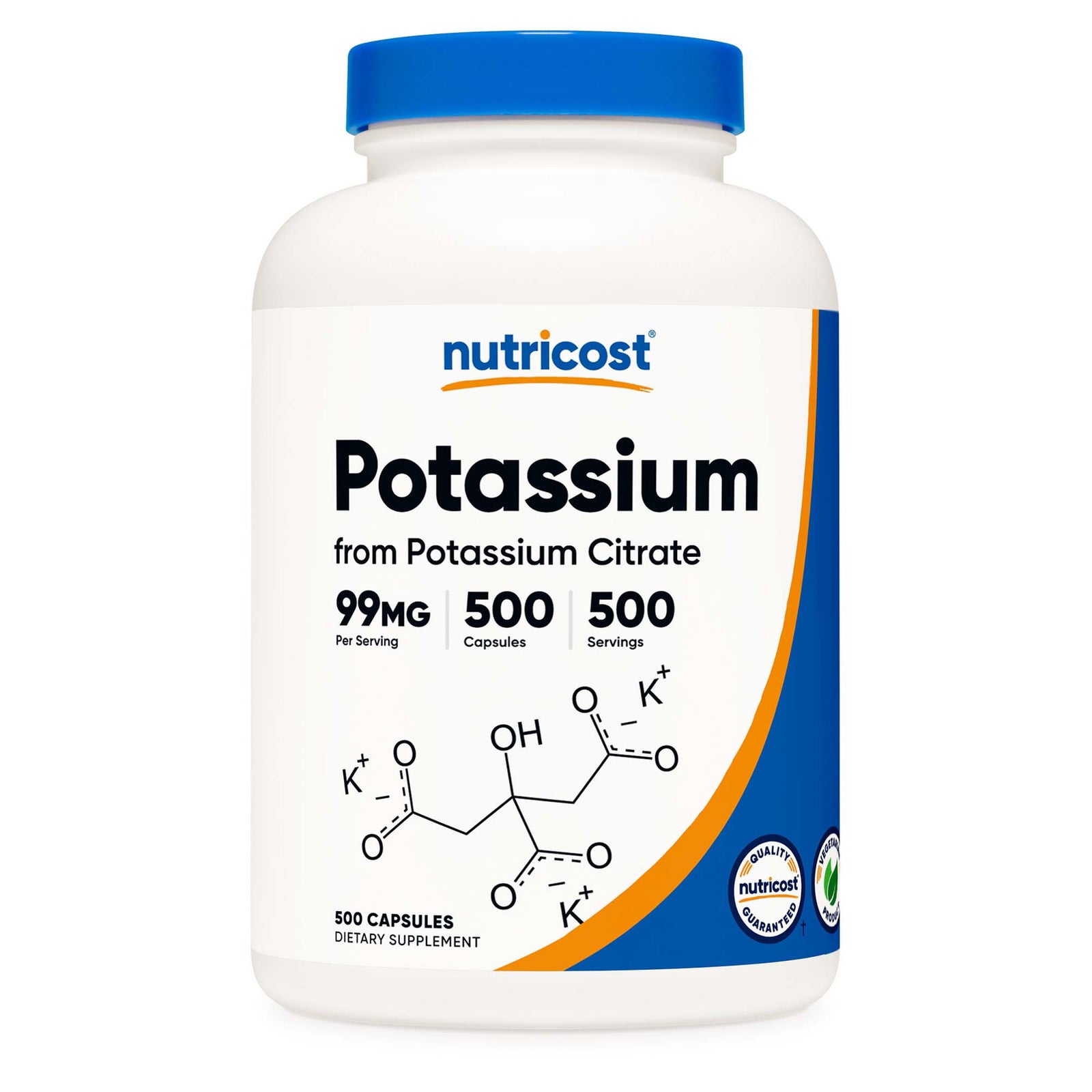 nutricost® Potassium Citrate 99 mg Capsules
