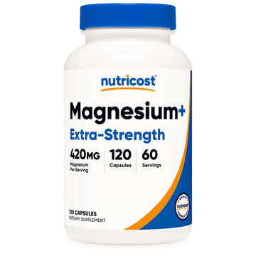 nutricost® Magnesium + XS 420 mg Strength Capsules