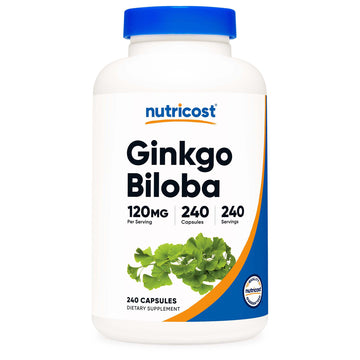 Nutricost Ginkgo Biloba 120 mg Capsules