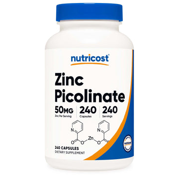 nutricost® Zinc Picolinate 50 mg Capsules