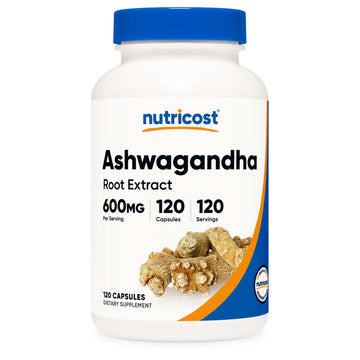 nutricost® Ashwagandha Root 600 mg Capsules