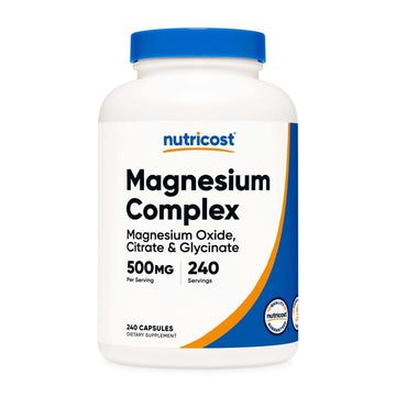 nutricost® Magnesium 500 mg Capsules