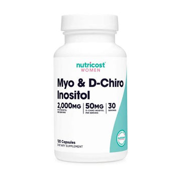 nutricost MYO + D Chiro Inositol 50 mg Capsules