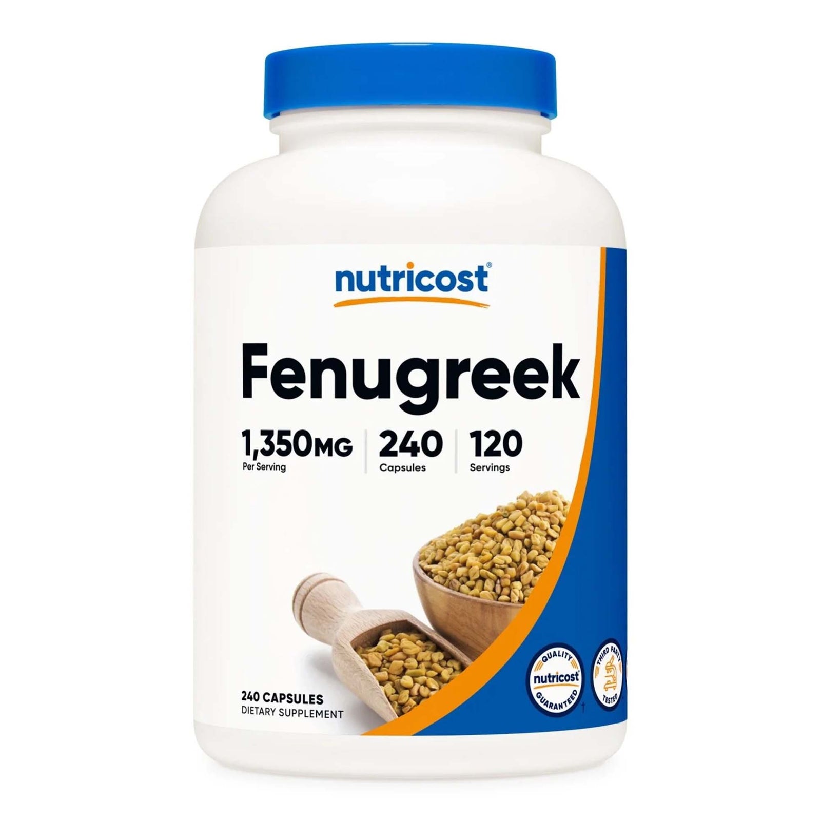 nutricost® Fenugreek 1,350 mg Strength Capsules