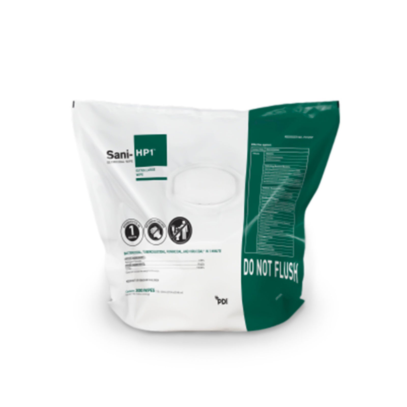 Sani-HyPerCide Germicidal Disposable Wipes, 11 x 12 Inch