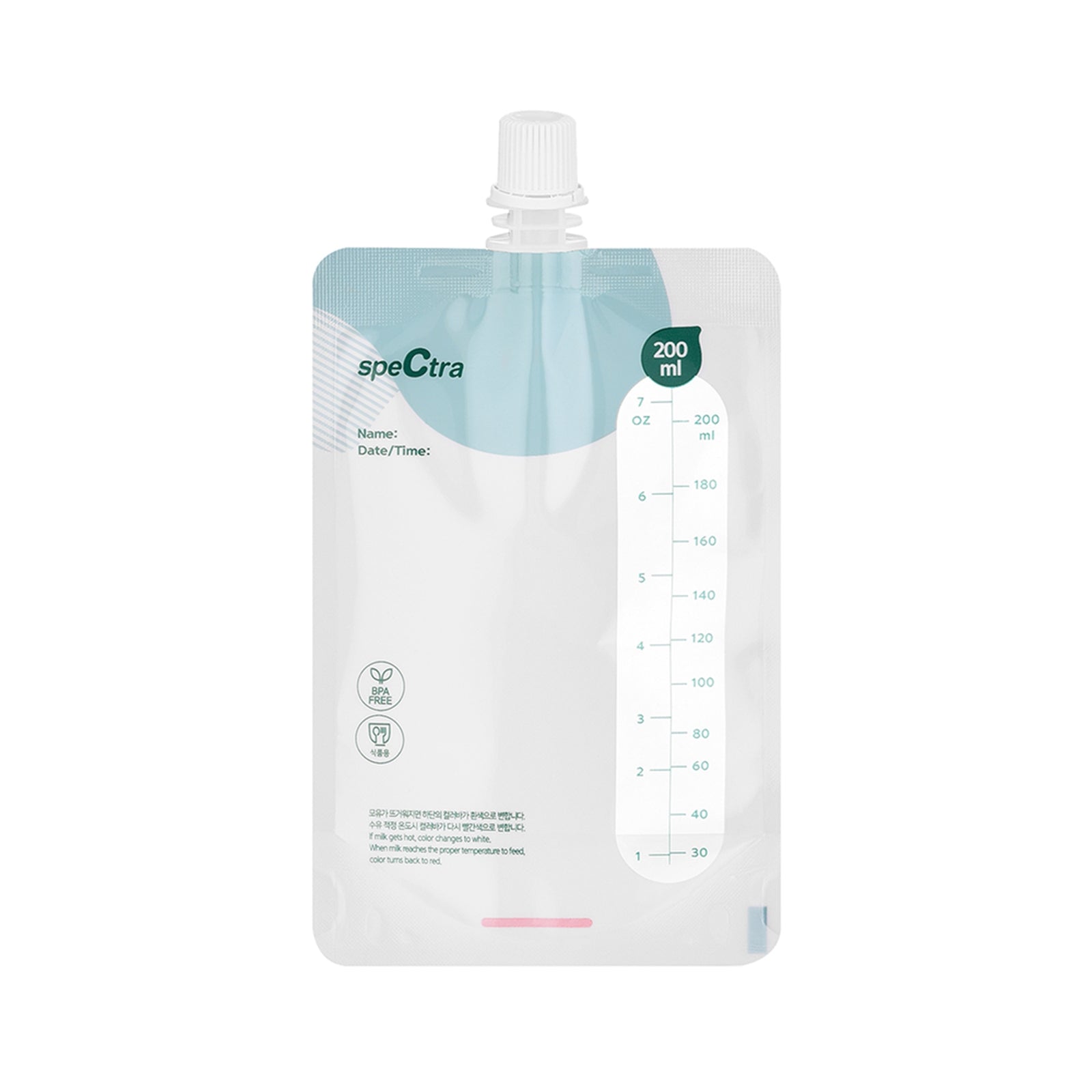Spectra Simple Store Replacement Breast Milk Collection Bag, 200 mL