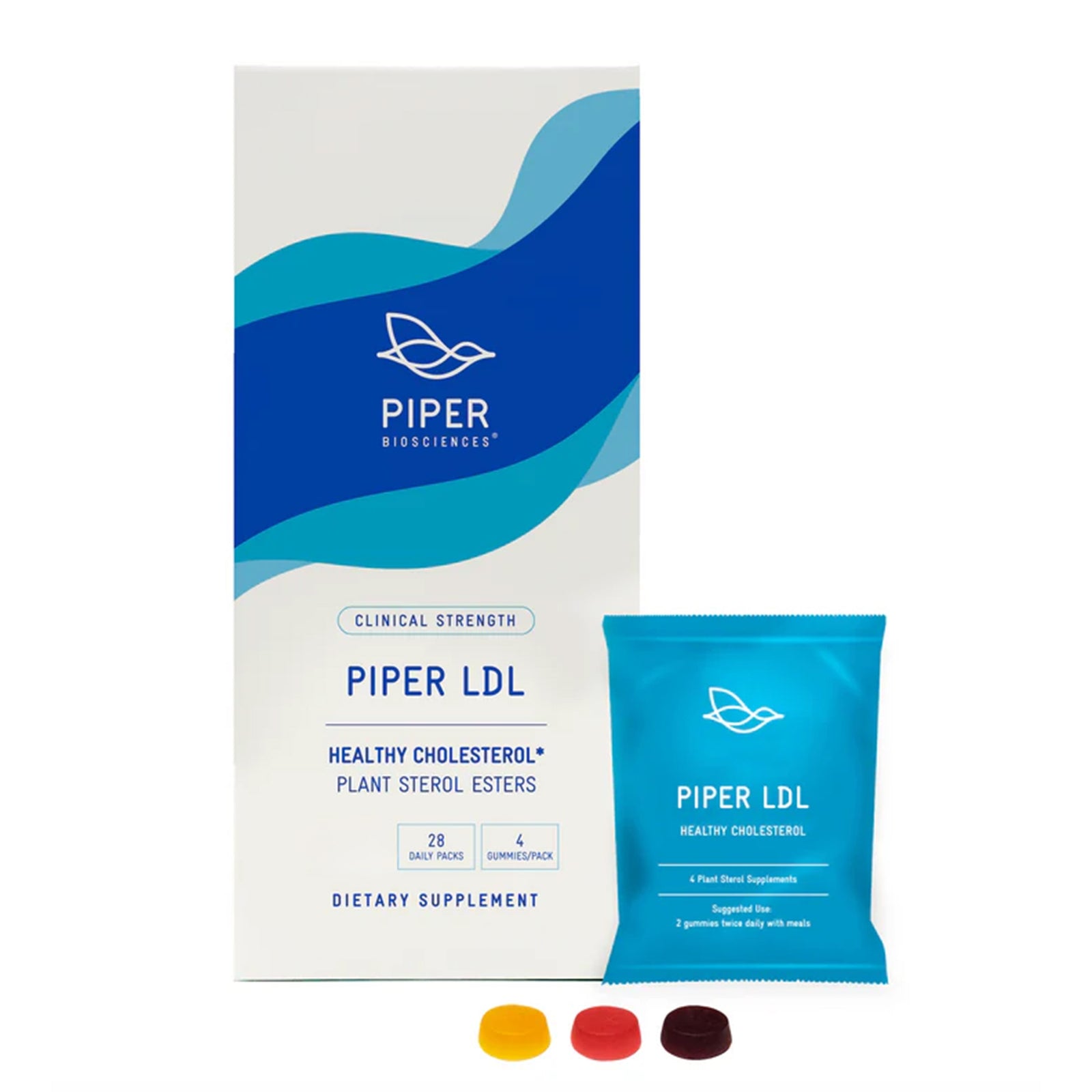 PIPER LDL® Healthy Cholesterol Plant Sterols Gummy