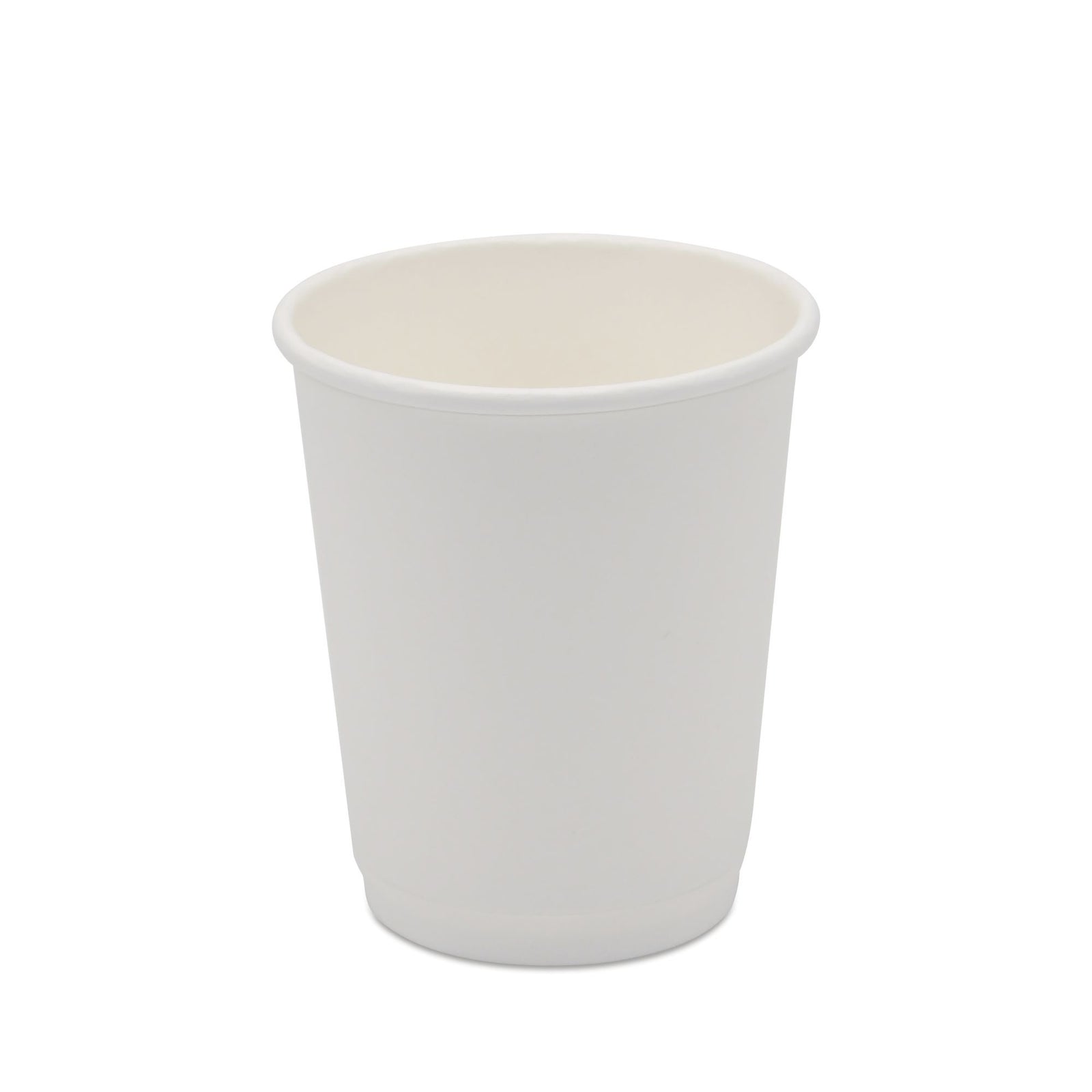 8 oz White Paper Double Wall Drinking Cup