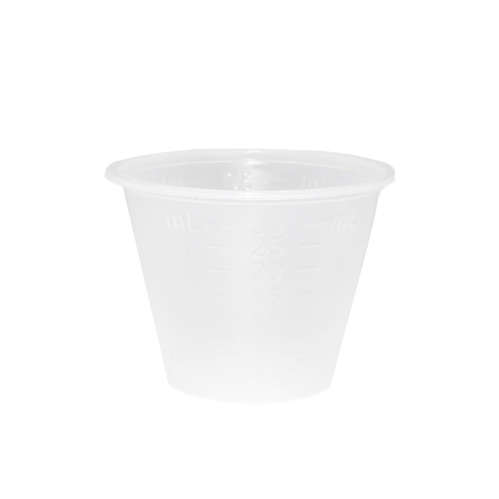 MEDD MAX Clear Plastic Medicine Cup 30 mL