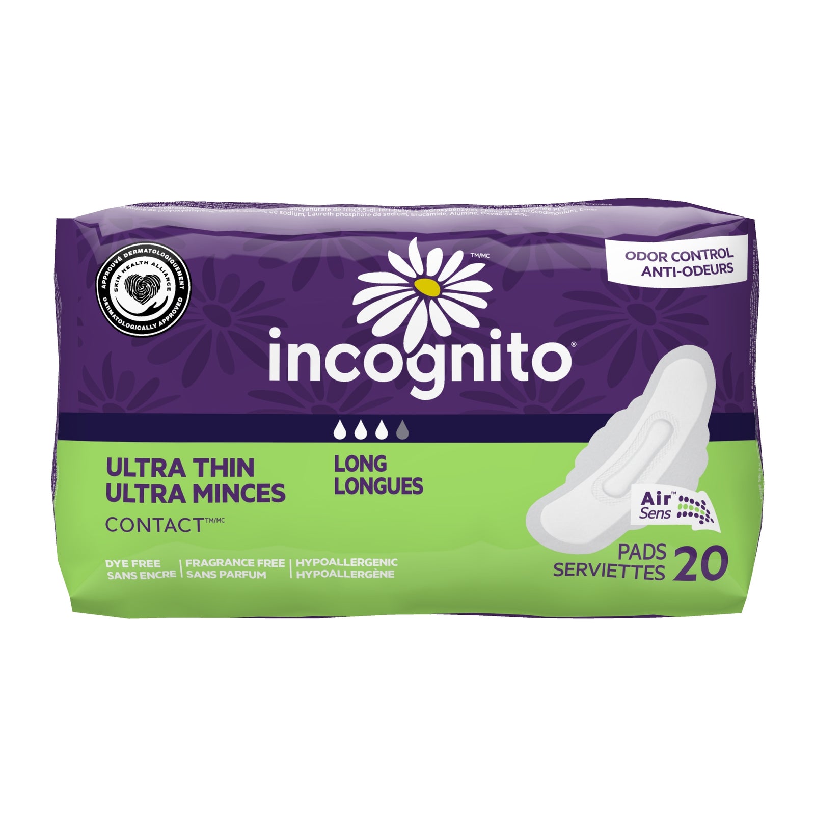 Incognito Ultra Thin Feminine Pads