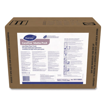 Diversey Carefree Matte P Floor Finish 5 Gallon Bag in Box