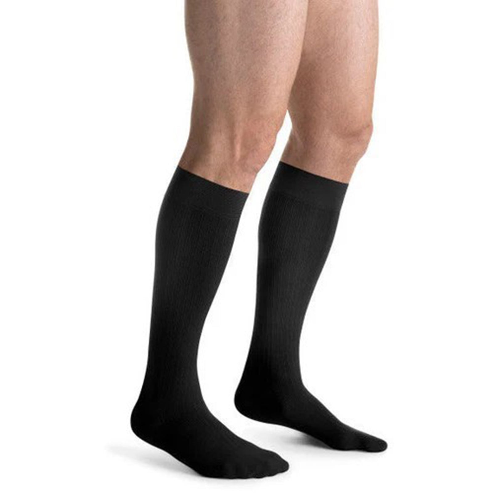 JOBST® for Men Compression Stocking Knee High Large Black