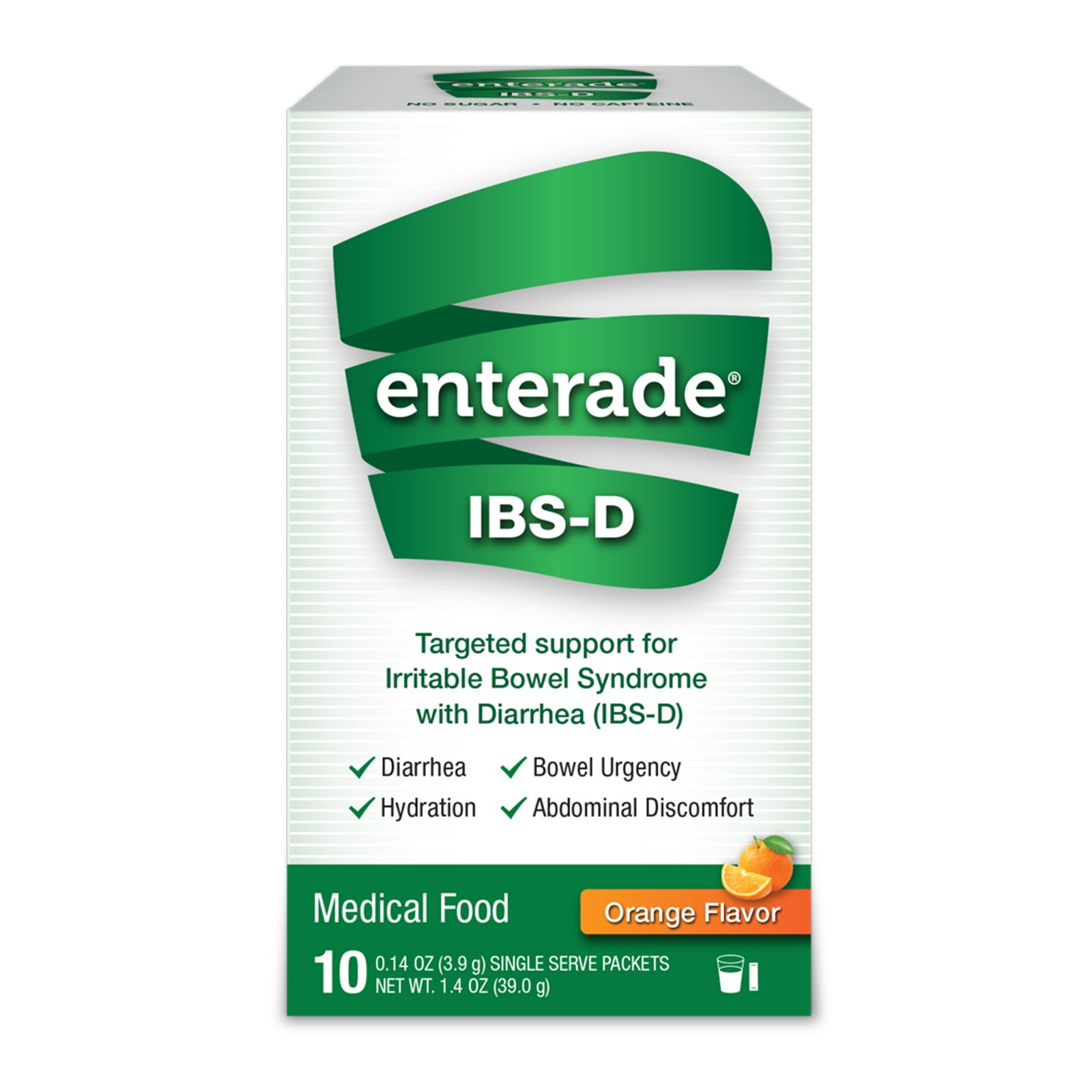 Oral Supplement enterade IBS-D Orange Flavor Powder 0.14 oz