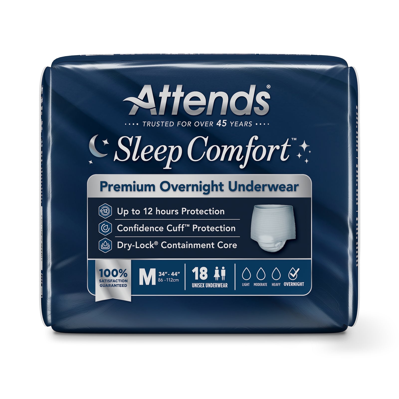 Attends Sleep Comfort Premium Overnight Pull On Absorbent Underwear