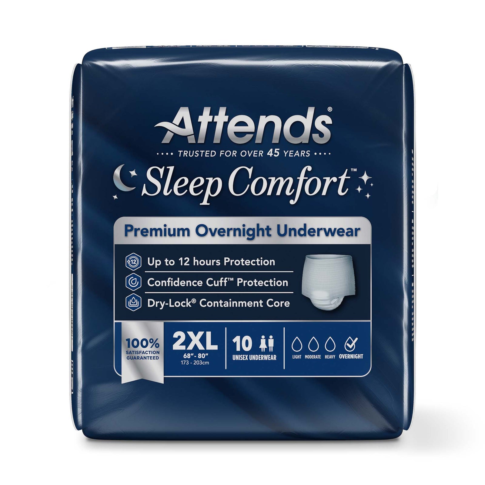Attends Sleep Comfort Premium Overnight Pull On Absorbent Underwear