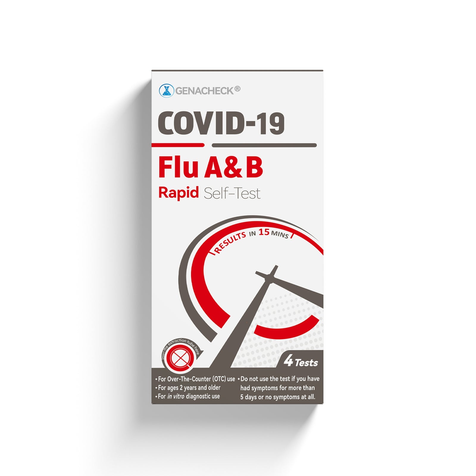 GENABIO DIAGNOST GENACHECK COVID-19/Flu A&B Rapid Self-Test