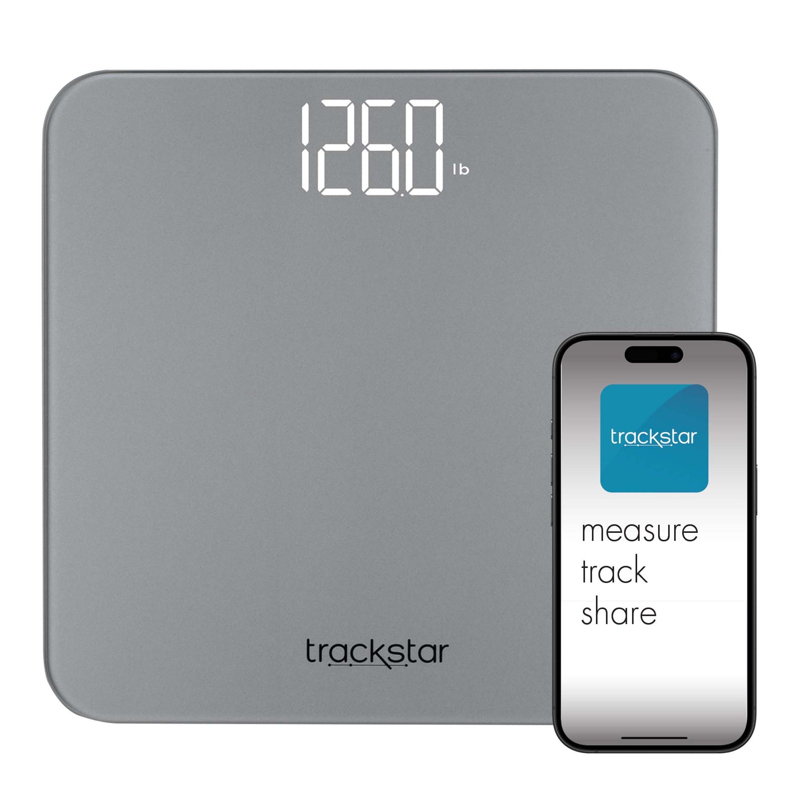 Veridian Healthcare Trackstar Digital Floor Scale