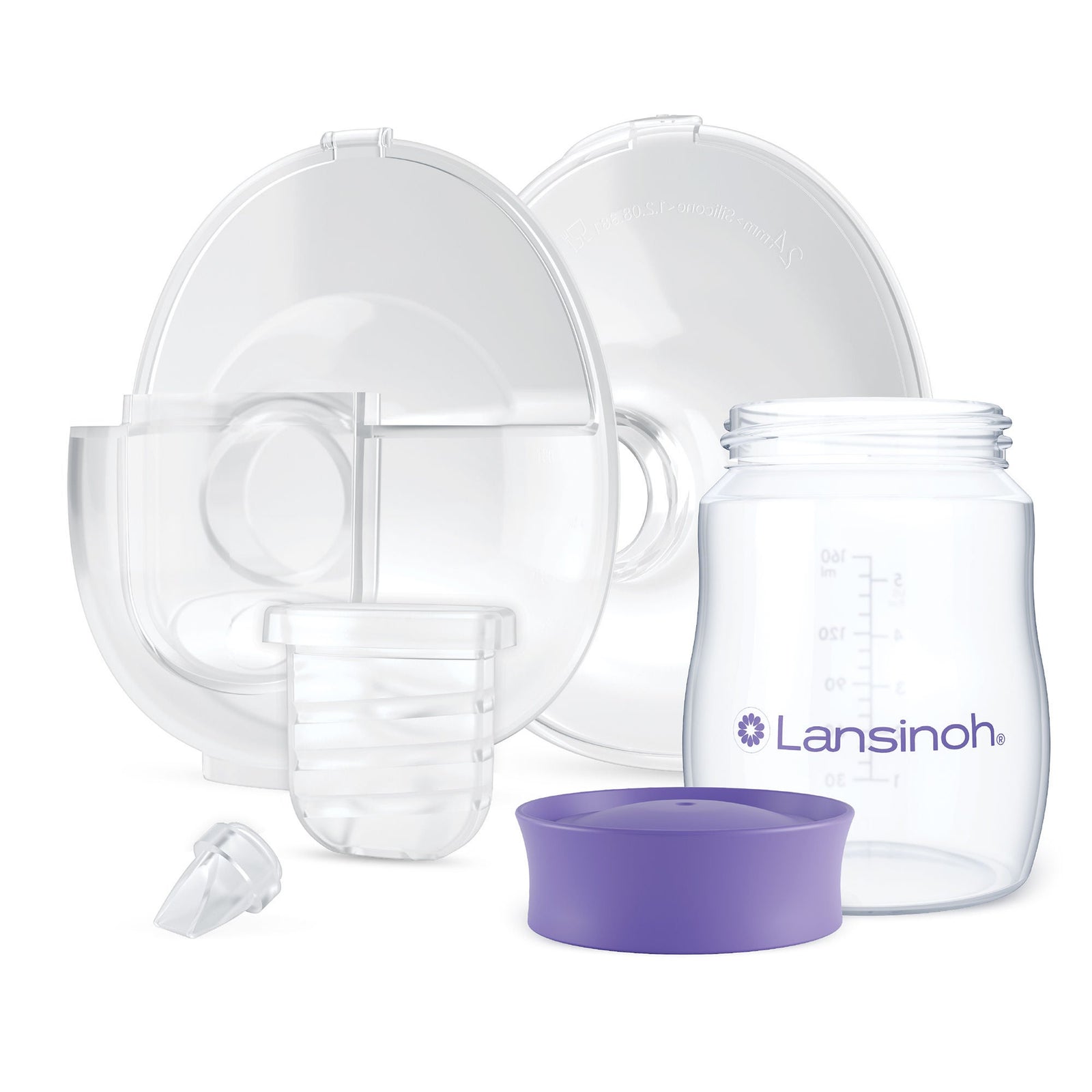 Lansinoh DiscreetDuo Flow Extra Pumping Set