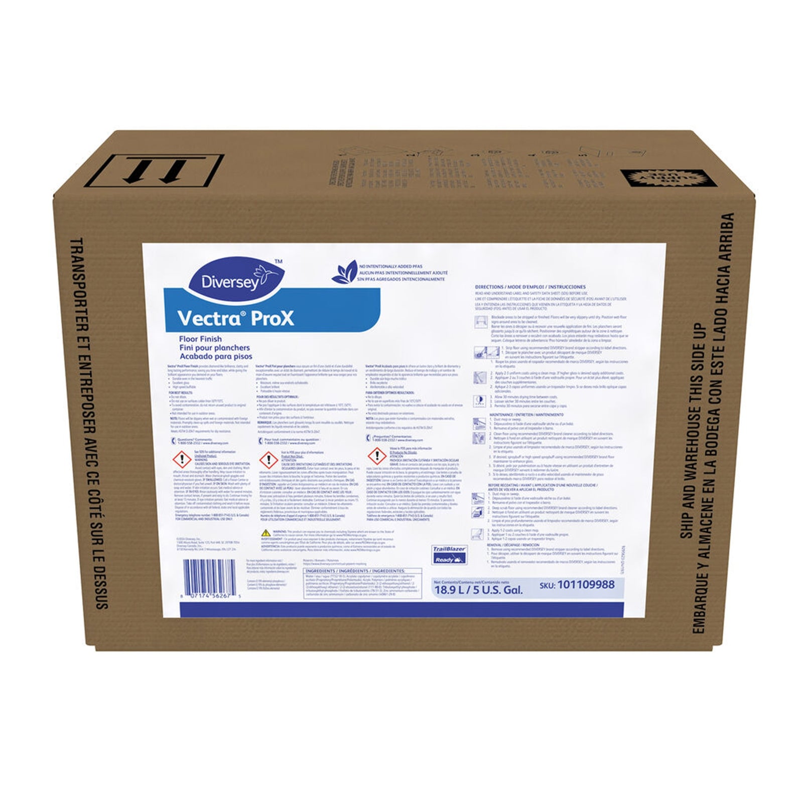 Diversey Prox Floor Finish, 5 Gallon