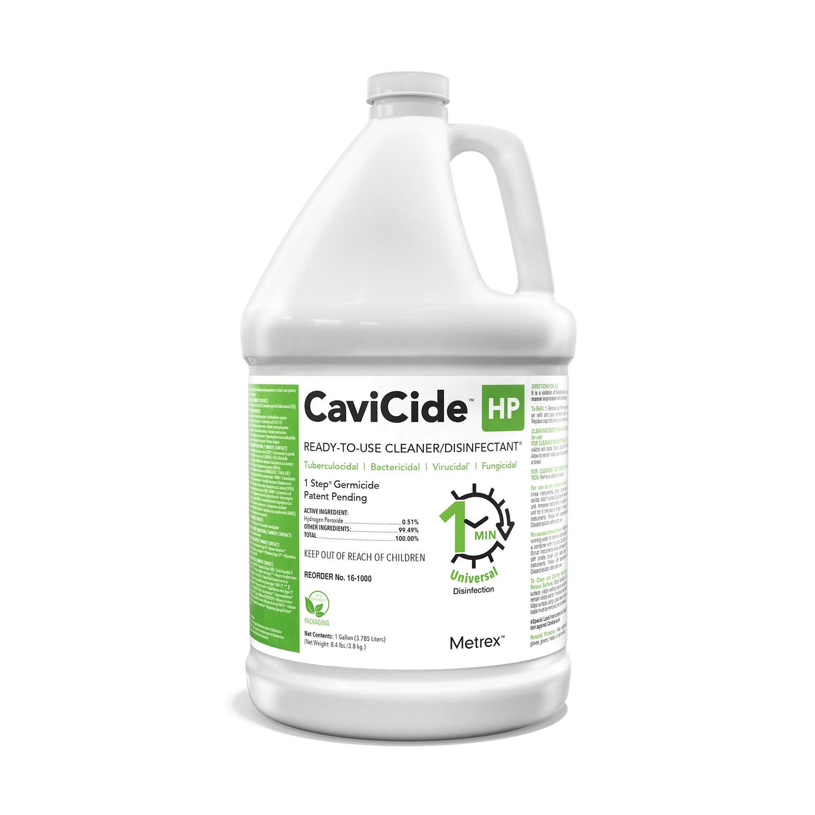 Metrex CaviCide HP Surface Disinfectant Cleaner, 1 Gallon