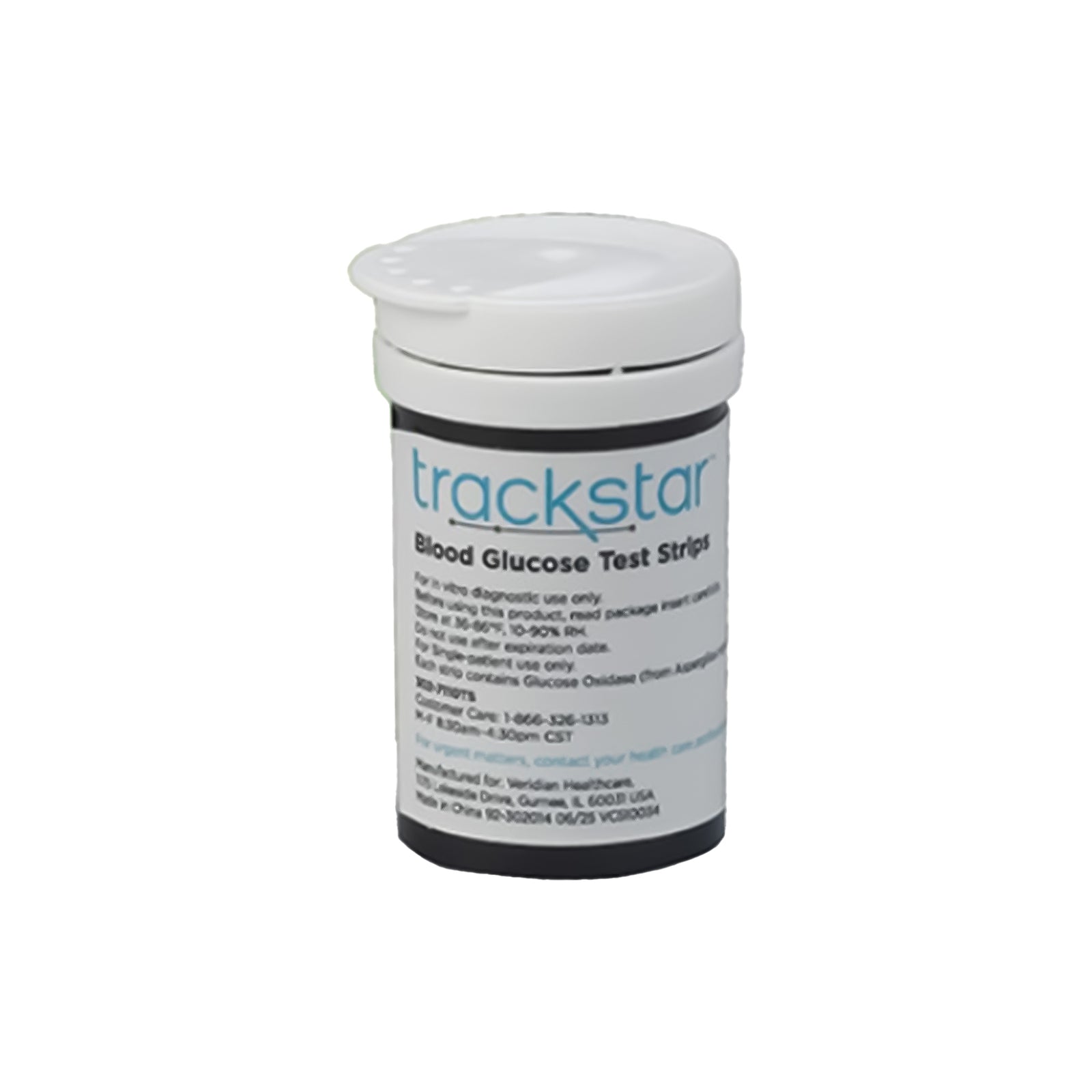 TrackStar Blood Glucose Test Strips, 50 Count