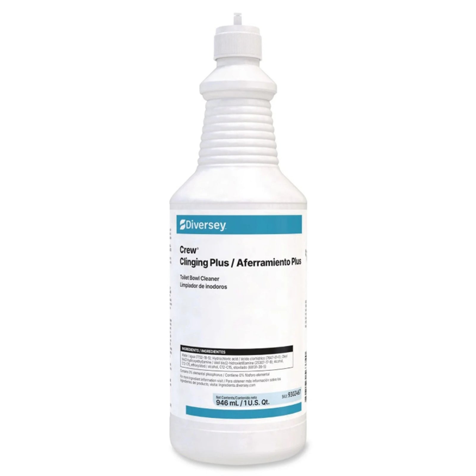 Diversey Crew Cling + Citrus Toilet Bowl Cleaner, 32 oz, Case of 12