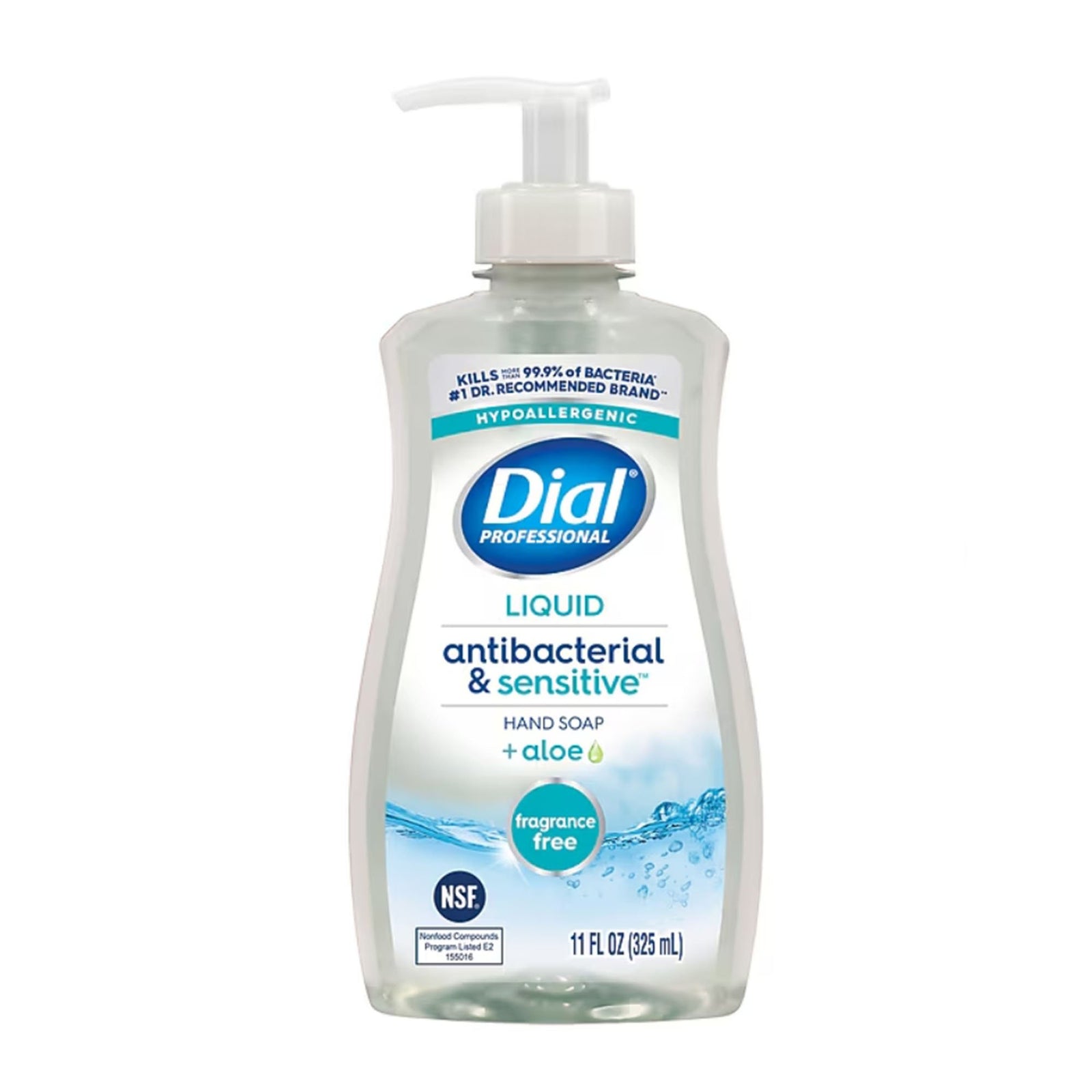 ESSENDANT CO/LAG Antibacterial Sensitive Hand Soap, Fragrance-Free, 11 oz, Case of 12