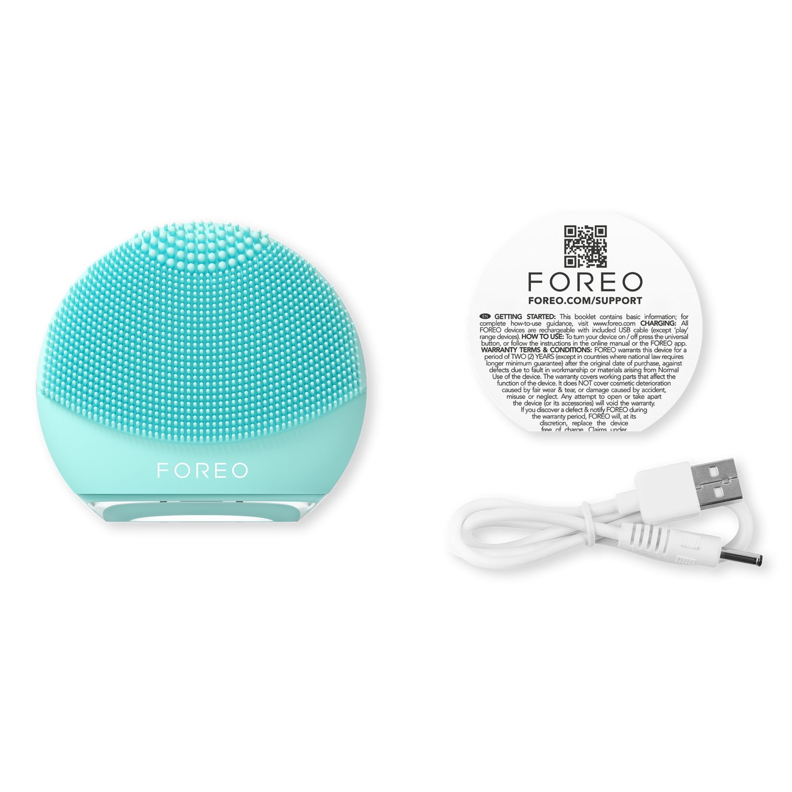 FOREO LUNA 4 Play Travel Facial Cleansing Brush - Mint