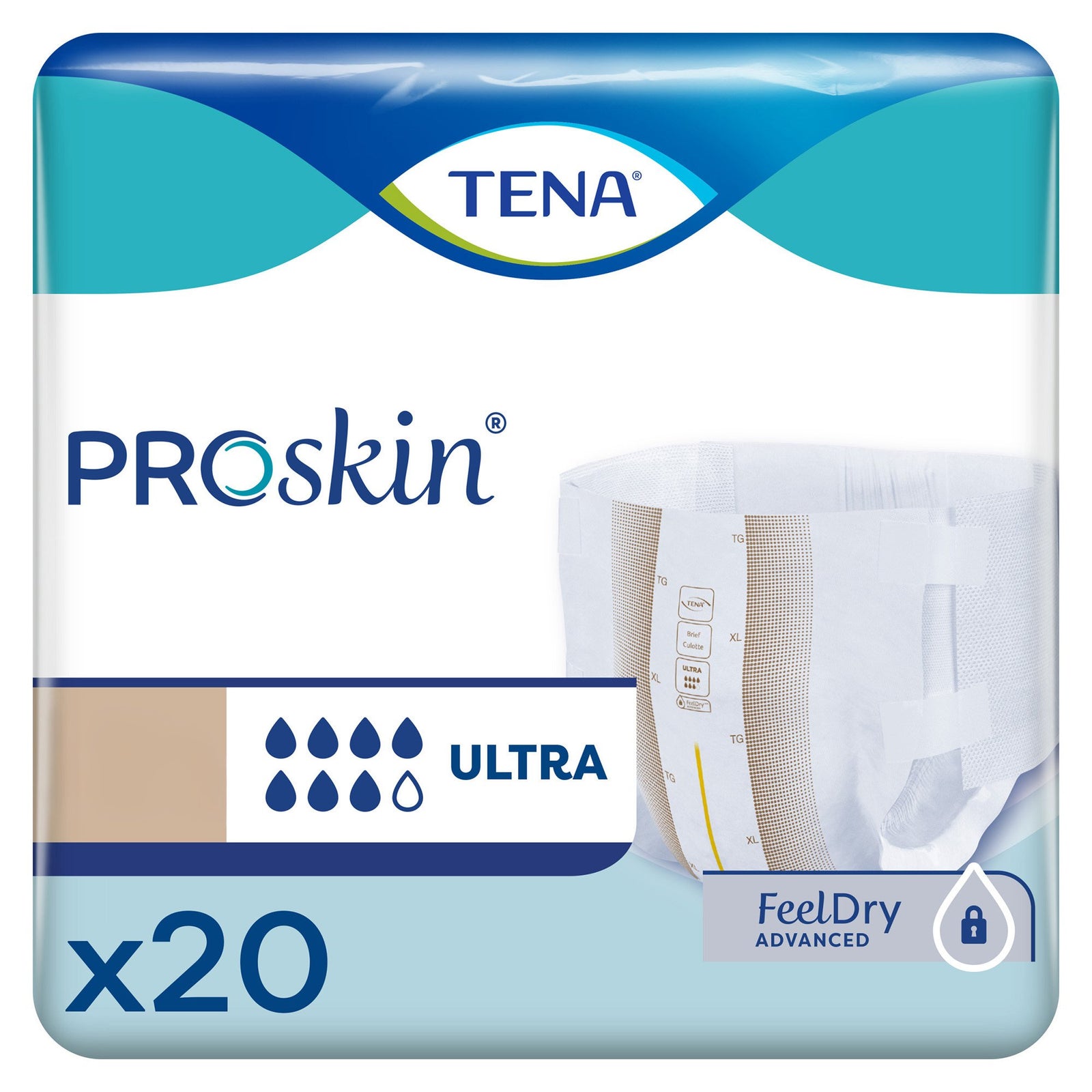 Tena ProSkin Ultra Medium Brief